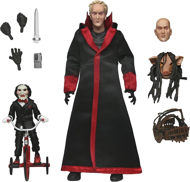 اکشن فیگور اره جیگسا NECA Saw Ultimate Jigsaw Killer with Black Robe 7" Action Figure برند نکا جیگساو جیک سا