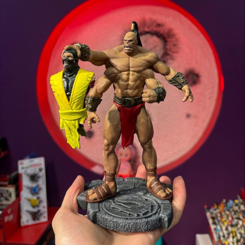 فیگور گورو (Goro) از Mortal Kombat مرتال کمبت 20 سانتی رزینی سفارشی 