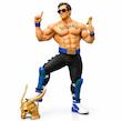 فیگور جانی کیج (Johnny Cage) – Mortal Kombat رزینی 30 سانتی دارای ایراد کوچک 