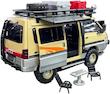ماکت ماشین فلزی میتسوبیشی دلیکا Mitsubishi Delica مقیاس 1:24