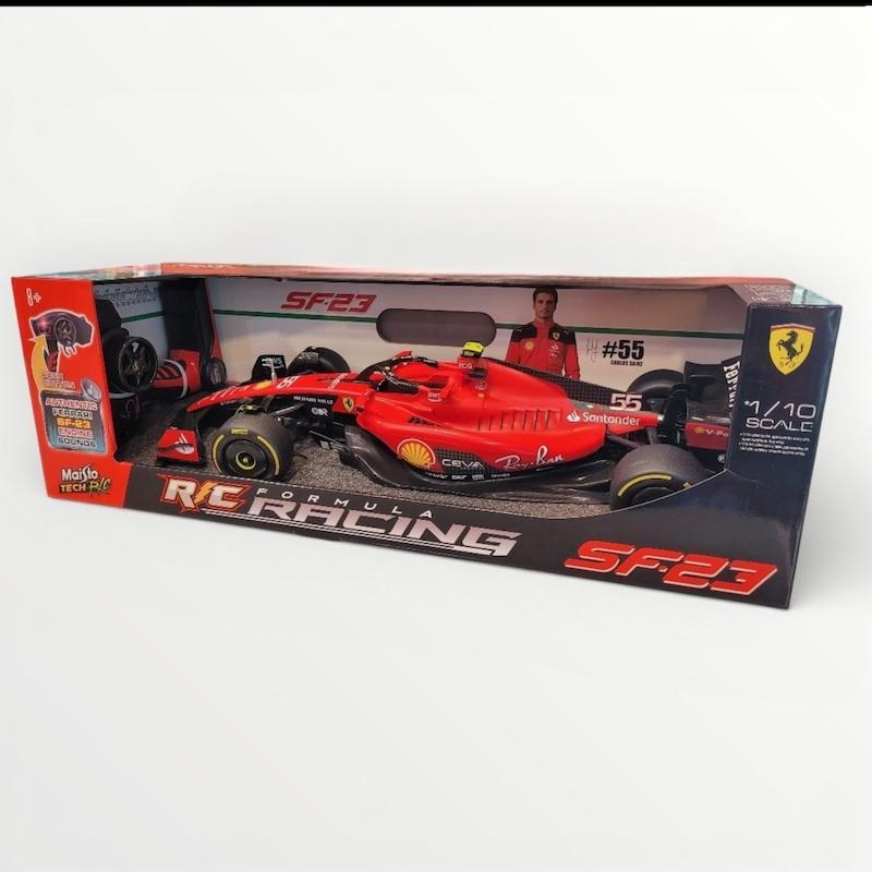 ماشین کنترلی فرمول یک Maisto Tech مدل Carlos Sainz 55 SF-23 مقیاس 1:10