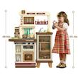 اسباب بازی ست آشپزخانه Buzhi Toys Western Kitchen 888A آشپزخانه سایز بزرگ