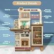 اسباب بازی ست آشپزخانه Buzhi Toys Western Kitchen 888A آشپزخانه سایز بزرگ