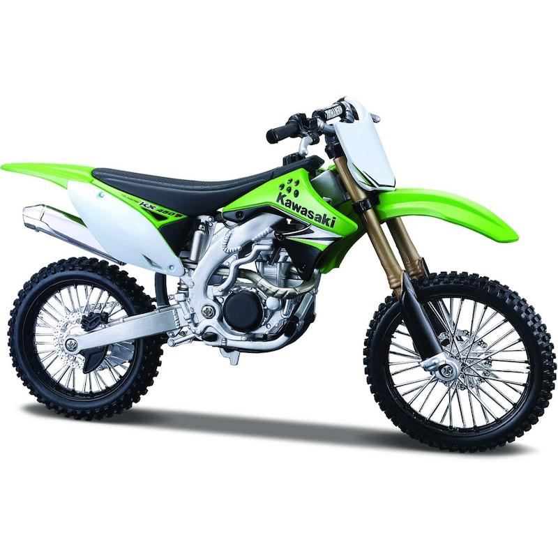 ماکت موتور کراسی کاوازاکی KDX 450 برند Maisto نمونه 12/1