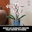 لگو گلدان و گل ارکیده 608 قطعه مدل Orchid Building 12390