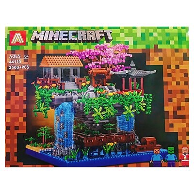 لگو ماینکرافت کلبه جنگلی 3500 قطعه مدل 44110 Minecraft