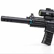 تفنگ اسباب‌بازی تیر ژله‌ای شارژی HK416 مدل Electric M416 کد SY6061