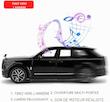 ماشین فلزی رولزرویس کالینان مقیاس 1:32 عقب‌کش، چراغ‌دار و صدا‌دار رنگ مشکی و زرد