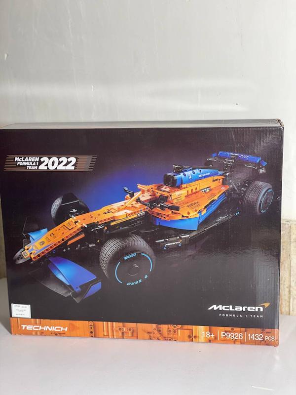 لگو ماشین تکنیک مک لارن فرمول یک مدل p9926 با 1432 قطعه