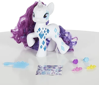 عروسک پونی ریریتی درخشنده Glamor Glow Rarity Pony B0367