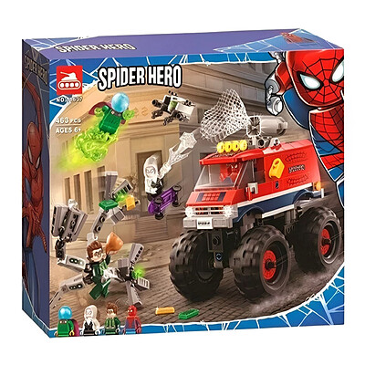 ساختنی طرح مرد عنکبوتی مدل SPIDER HERO کد 11637