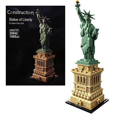 لگو کریتور مجسمه آزادی 1685 قطعه مدل Statue of Liberty 20042