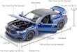 ماکت ماشین فلزی بی‌ام‌و M8 مدل کلکسیونی BMW M8 مقیاس 1:32