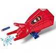 دستکش تیر پرتاب کن شارژی طرح اسپایدرمن همراه با تیر ژله ای و اسفنجی Spiderman hand Web Shooters_تفنگ اسباب بازی