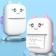 پرینتر حرارتی بی مدل Mini Printer طرح گربه