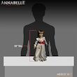 اکشن فیگور آنابل 45 سانت مزکو مدل The Conjuring Annabelle Mezco