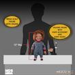 اکشن فیگور چاکی قسمت دوم برند مزکو 40 سانت سخنگو Child's Play 2 Chucky Mezco