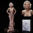 فیگور مرلین مونرو 45 سانتی مقیاس 1/4 های کپی مدل Marilyn Monroe
