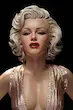 فیگور مرلین مونرو 45 سانتی مقیاس 1/4 های کپی مدل Marilyn Monroe