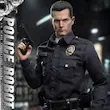 اکشن فیگور ترمیناتور تی 1000 مقیاس 1/6 مدل present toys Terminator T-1000 Police Robot