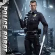 اکشن فیگور ترمیناتور تی 1000 مقیاس 1/6 مدل present toys Terminator T-1000 Police Robot