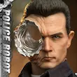 اکشن فیگور ترمیناتور تی 1000 مقیاس 1/6 مدل present toys Terminator T-1000 Police Robot
