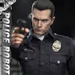 اکشن فیگور ترمیناتور تی 1000 مقیاس 1/6 مدل present toys Terminator T-1000 Police Robot