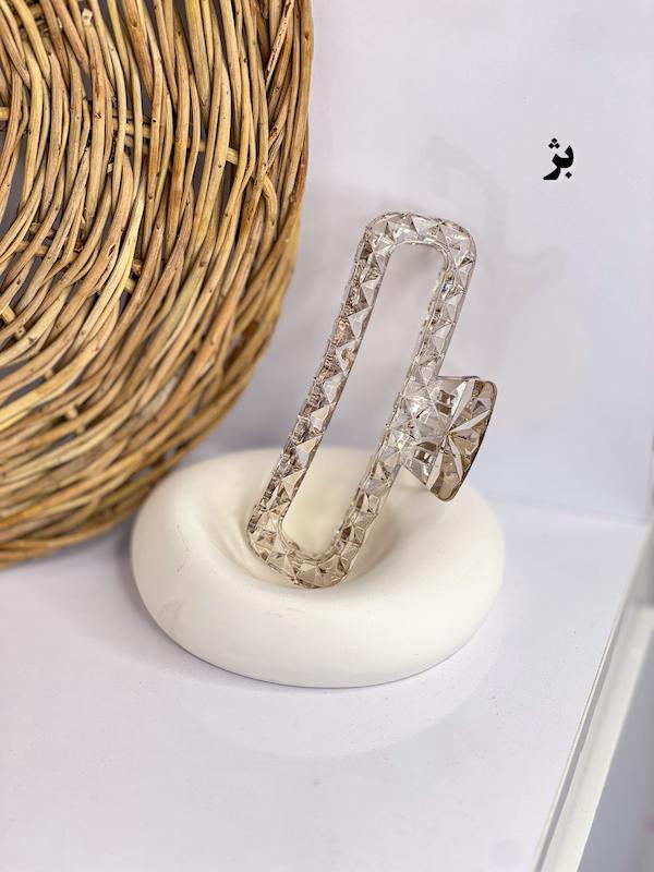 کلیپس سایز بزرگ کریستالی💎