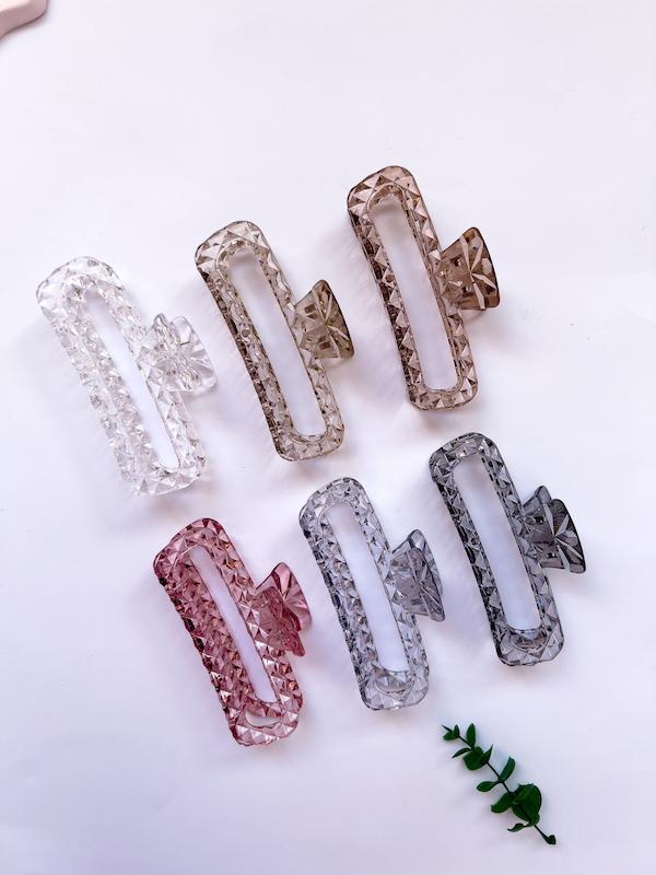 کلیپس سایز بزرگ کریستالی💎