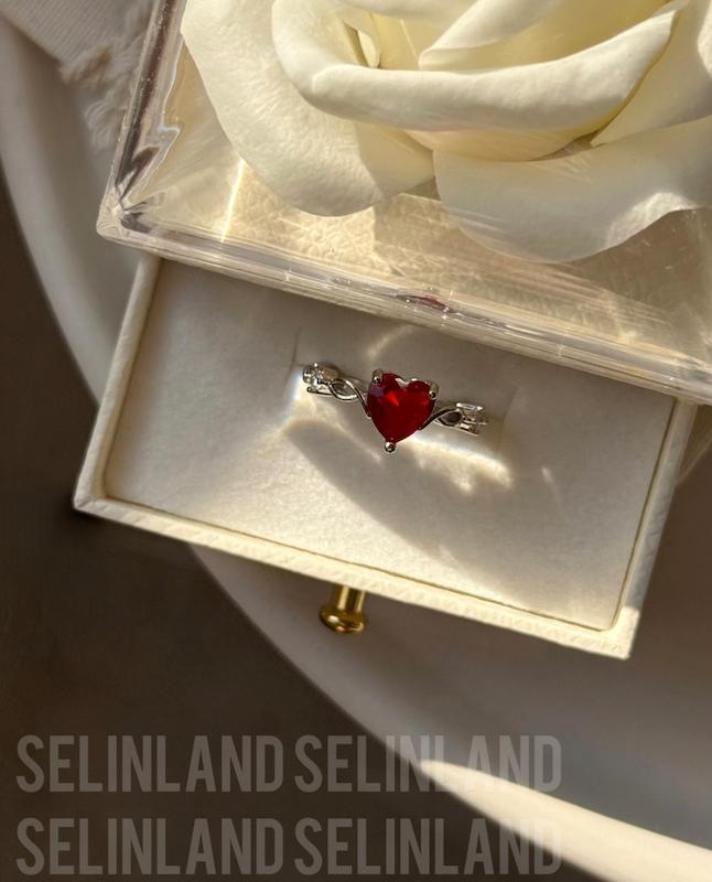 انگشتر قلب چری