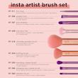 ست براش ریل تکنیک 9تکه مدل insta artist🍰