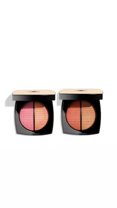 رژگونه + هایلایتر پودری شنل Chanel Golden Glow Powder 