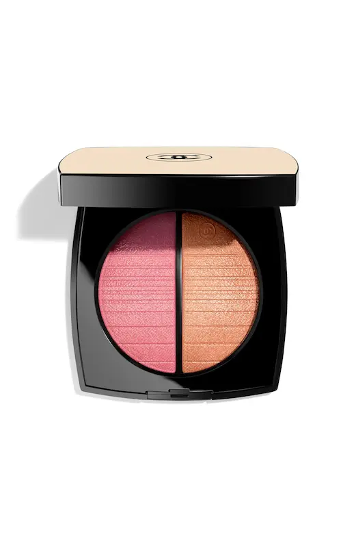 رژگونه + هایلایتر پودری شنل Chanel Golden Glow Powder 