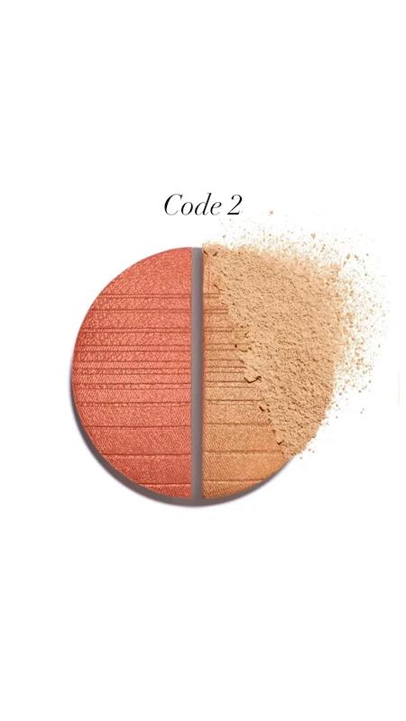 رژگونه + هایلایتر پودری شنل Chanel Golden Glow Powder 