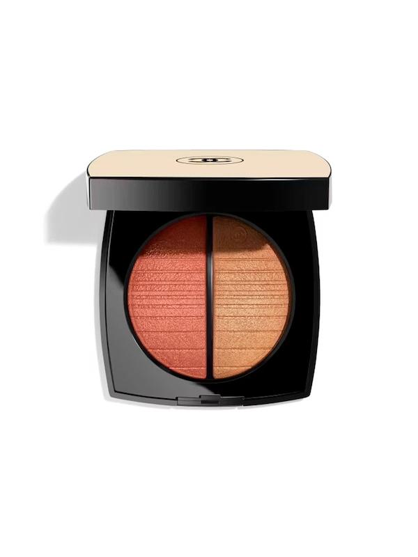 رژگونه + هایلایتر پودری شنل Chanel Golden Glow Powder 
