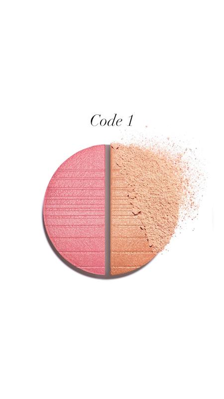 رژگونه + هایلایتر پودری شنل Chanel Golden Glow Powder 