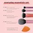 ست براش 4تکه + تک پد ریل تکنیک مدل Everyday Essentials