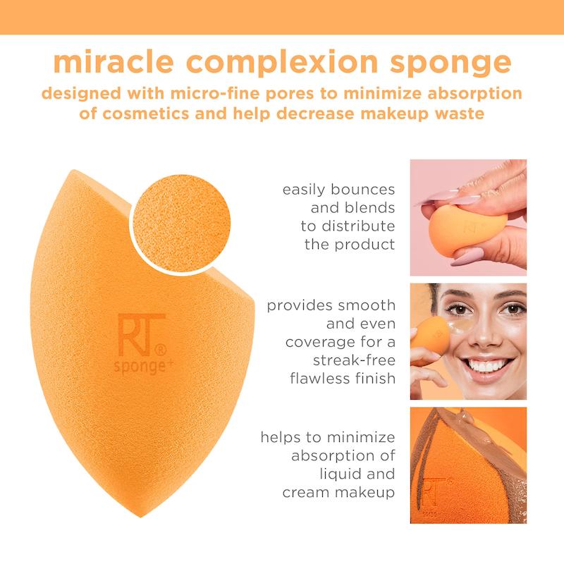 پد آرایشی ریل تکنیک MIRACLE COMPLEXION SPONGE 🍋