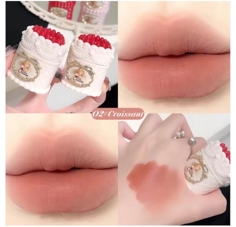 رژلب کیک توت فرنگی 👼🏻🍓