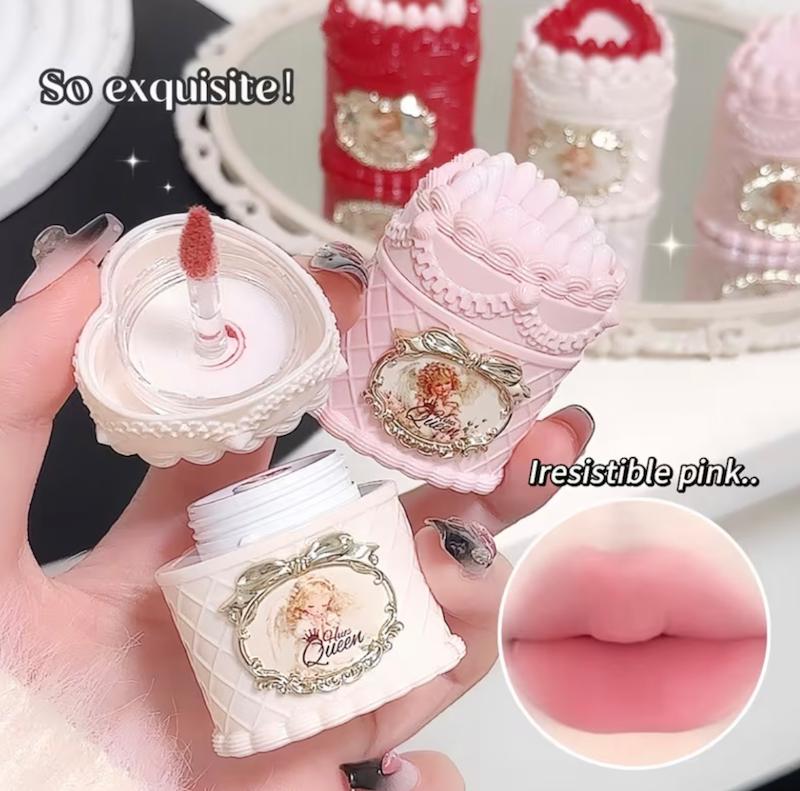 رژلب کیک توت فرنگی 👼🏻🍓