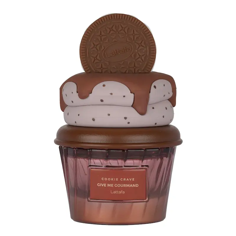 ادکلن بستنی لطافه Lattafa گیو می گورمند کوکی کریو۷۵ میل اماراتی cookie crave give me gourmannd🍪🍫