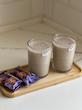 لیوان شیشه ای شیاردار ۳۵۰ سی سی لیمون