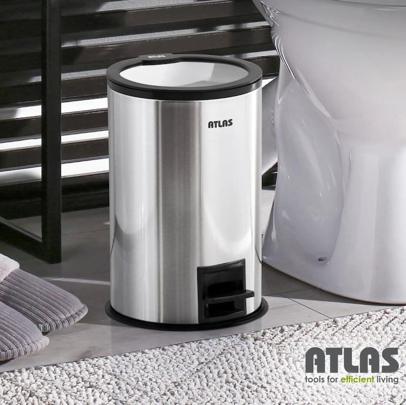 سطل زباله استیل اطلس