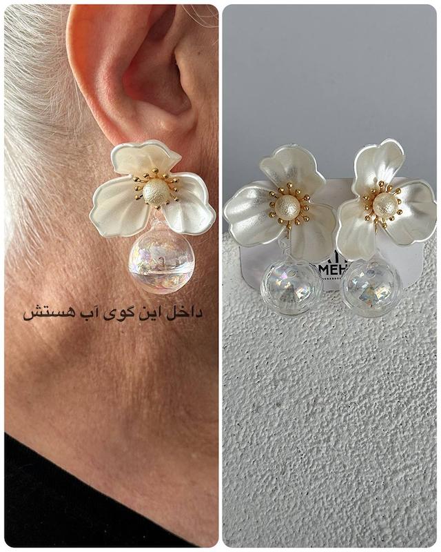 گوشواره گل 