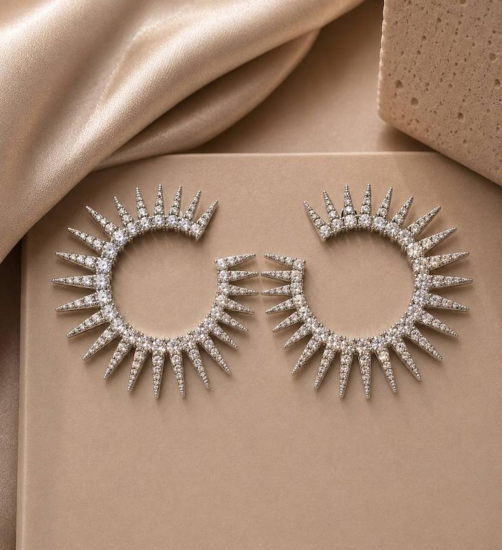 گوشواره جواهری 