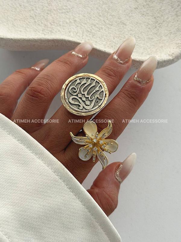 انگشتر گل 