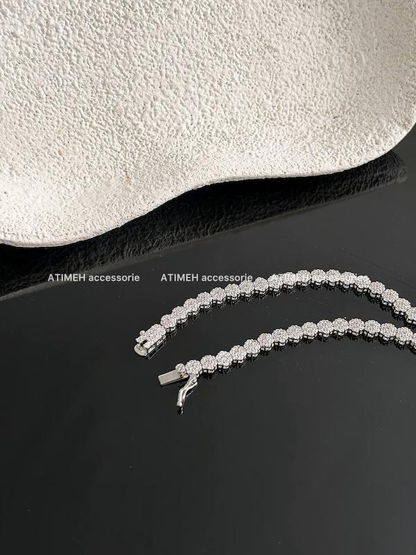 گردنبند طرح طلا سلین 