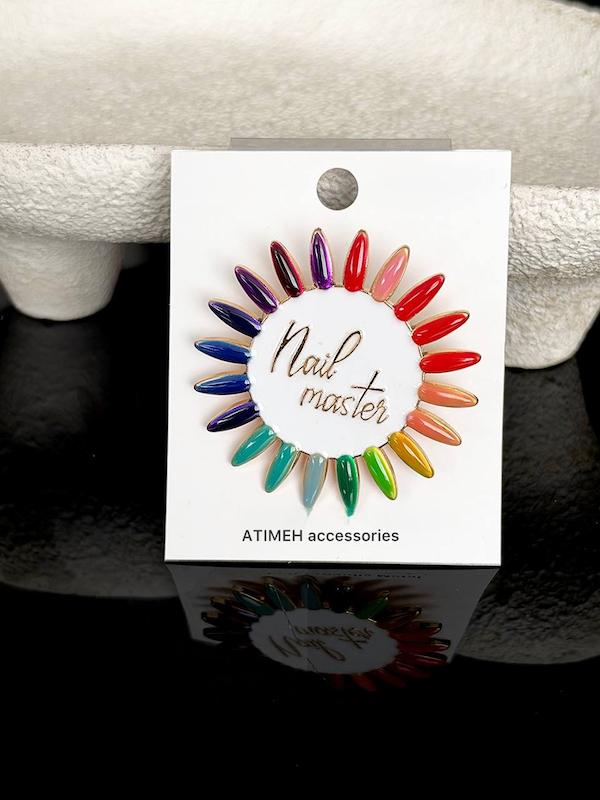 گل سینه nail master 