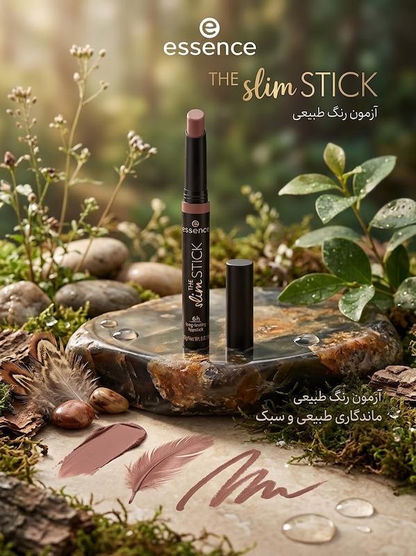 رژ لب جامد Essence The Slim Stick Longlasting Lipstick 