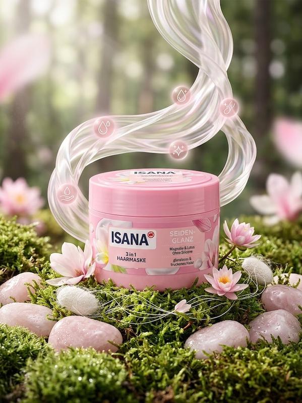 ماسک مو 3 در 1 ISANA Seidenglanz